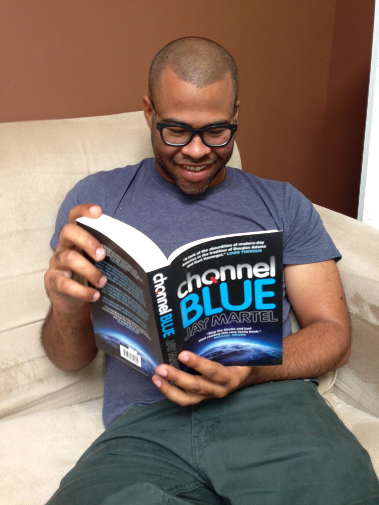 Jordan Peele reading Channel Blue by Jay Martel